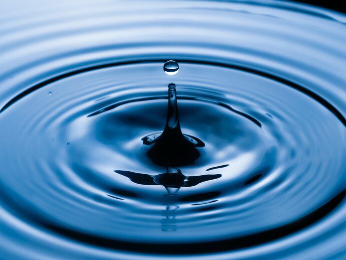 Leak detectrion water droplet